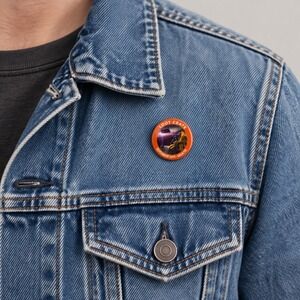 Loot Crate September 2014 Galactic Star Wars Pin Darth Vader R2D2 Aliens Button